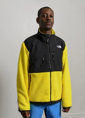 THE NORTH FACE MEN'S DENALI FLEECE JACKET Retro 95’ Yellow BNWT Authentic LG - Image 1 of 4