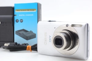 [Exc+5] Cámara digital Canon IXY 200F SD1300 ELPH IXUS plateada de JAPÓN - Imagen 1 de 10