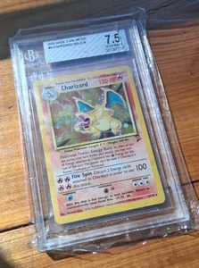 7.5 Charizard base set 2 ,BGS,PSA, Graded,Pokemon Beckett - Picture 1 of 5