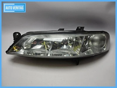 Original 99-02 Opel B Vectra Headlight Halogen Front Left with LWR 90586844 - Image 1 of 4