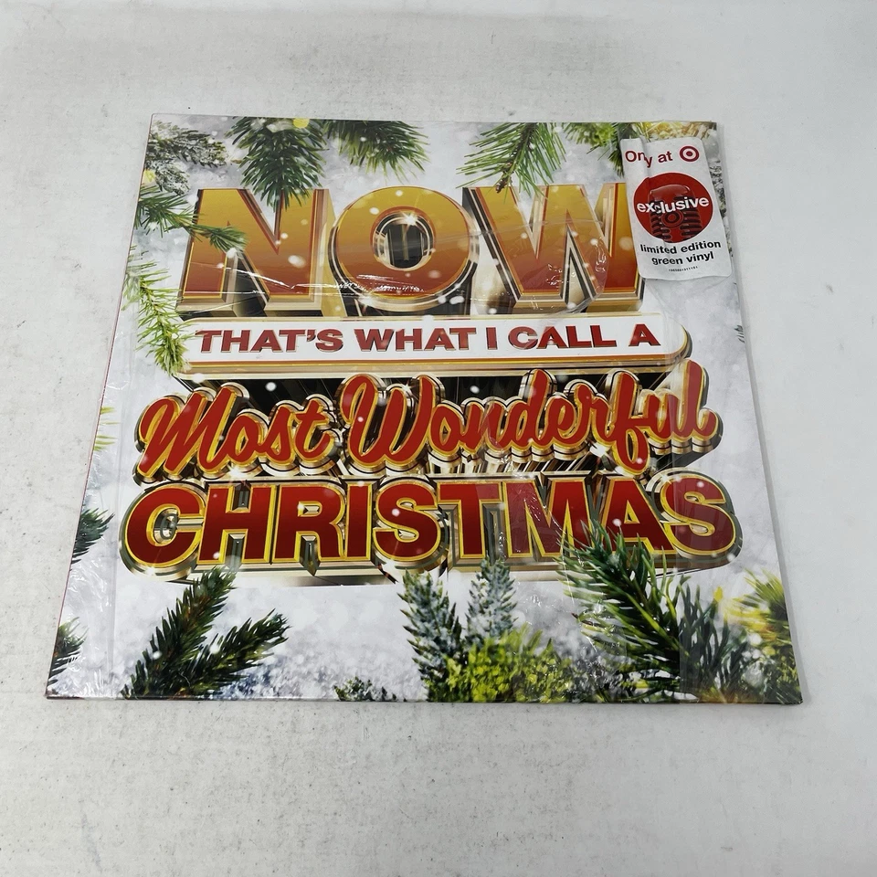 NOW Most Wonderful Christmas Various Artists Target Exclusive Green Vinyl *Read* - Image 1 of 4