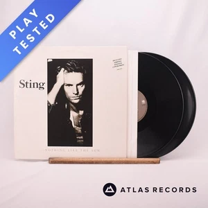 Sting ...Nothing Like The Sun Insert Double LP Album Vinyl Record - VG+/EX - Picture 1 of 9
