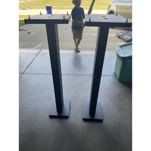 36inch Pillar Speaker Towers Black - Picture 1 of 5