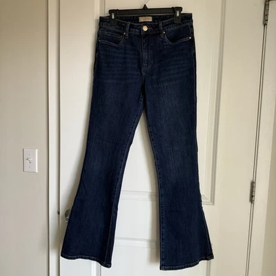 Pantalones de mezclilla Kut From The Kloth para mujer Ana tiro alto Fab Ab acampanados talla 6 (30 x 31,5) Foto 1 de 4