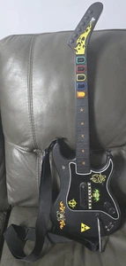 Guitar Hero Kramer Red Octane Wireless PS2 PS3 No Dongle 95119 805 Tested - Picture 1 of 7
