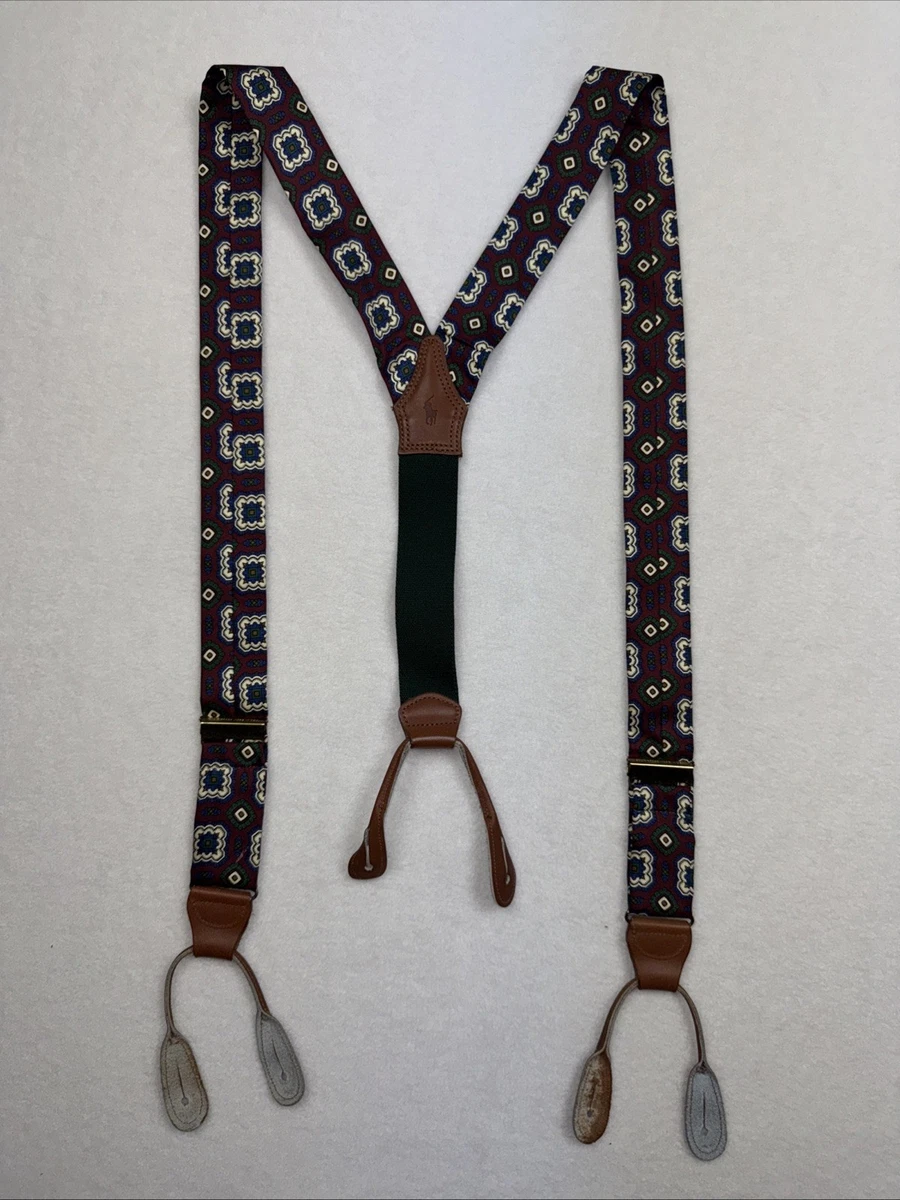 Polo Ralph Lauren Red Suspenders for Men for sale | eBay