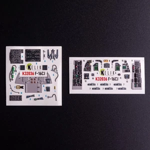 KeliK 3D Decals Recommended for Tamiya 1/32 F-16CJ Fighting Falcon | K32036 - Picture 1 of 14
