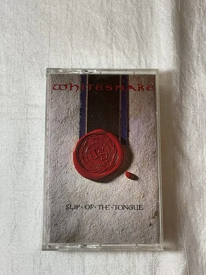 WHITESNAKE – Slip of the Tongue (1989, Geffen Records)  Cassette Tape - Image 1 of 4