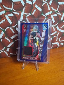 MICHAEL PENIX JR 2024 Donruss Optic - Rookie Phenom Blue Hyper #RPB-MPJ (RC,MEM) - Picture 1 of 2