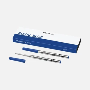 Montblanc MINE BP B 2x1 ROYAL BLUE PF Brand - Bild 1 von 2