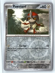 Pawniard 064/182 Pokemon Scarlet & Violet Destined Rivals Reverse Holo - Picture 1 of 1