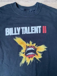 camicia nera hot BILLY TALENT scandalous travelers taglia intera adulti - Foto 1 di 3