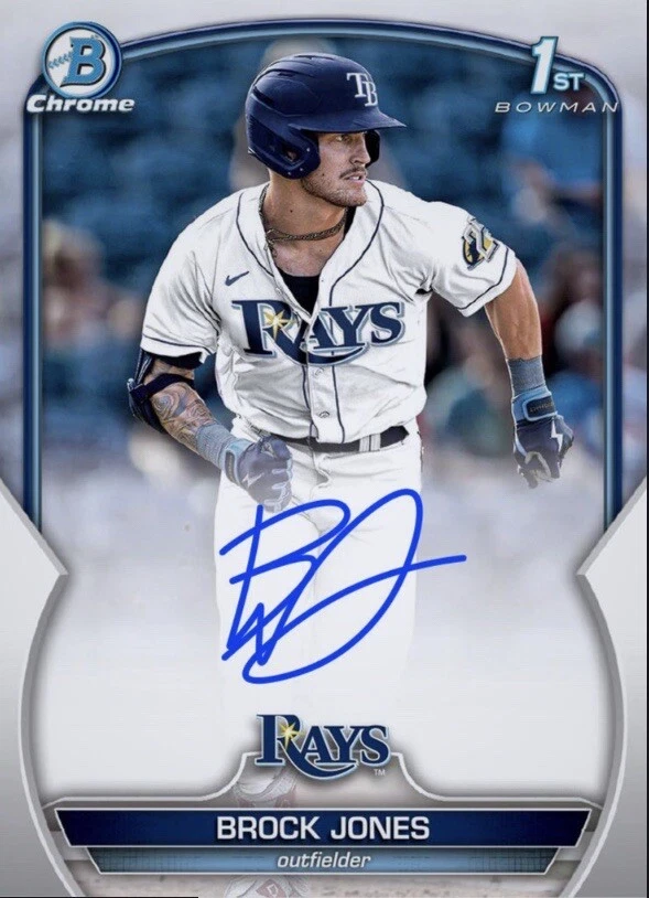 2023 Topps Bowman Auto Prospect Signature BROCK JONES Digital - Image 1 of 1