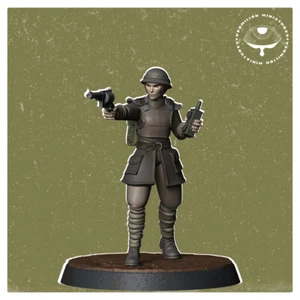Soldier C | Bear Force | Vermillion | D&D Wargaming 3D Printed Mini - Picture 1 of 1