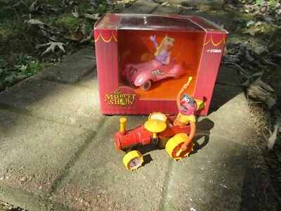 The Muppet Show  Miss Piggy  Animal Car Muppets Collectable Figurine Corgi  Toy - Image 1 of 4