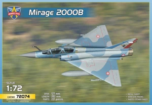 1/72 Modelsvit 72074 Mirage 2000B Plastikbausatz - Bild 1 von 1