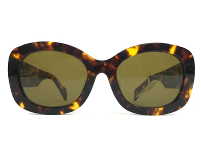 Gafas de sol Prada SPRA13-F VAU-01T Havana Tortuga Ajuste Asiático Monturas Lentes Verdes Foto 1 de 4