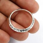 Band Ring Size T 1/2 925 Solid Sterling Silver Handmade Indian Jewelry X22