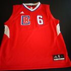 DEANDRE JORDAN Los Angeles CLIPPERS Basketball ADIDAS Youth LARGE Replica Jersey