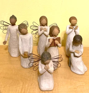 Willow Tree Angel Figurines (Set of 7) with Boxes - Picture 1 of 16