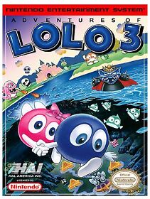 Adventures LOLO 3 NES Video Game High Quality Metal Magnet 3 x 4 inches 9169
