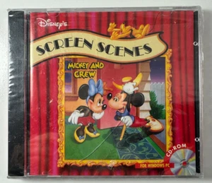 Disney's Mickey and Crew Screen Scenes (CD-ROM, Windows 95, PC) Sealed - Picture 1 of 2