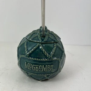 Mugoomba Tribute Float Mug - Tiki Farm 2011? Türkisblau 5" fasst 20 Unzen - Bild 1 von 11