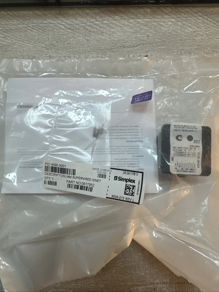 Simplex 4090-9001 - Image 1 of 1