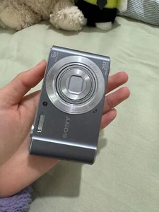 Sony Cyber-shot DSC-W810 21.0MP Compact Digital Camera Silver- Girl Gift - Picture 1 of 9