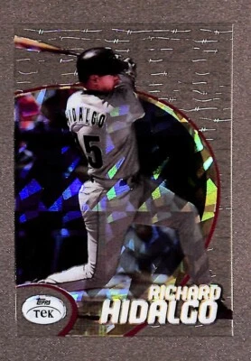 1998 Topps Tek #84 Richard Hidalgo Pattern 65 Diffractor SP  - Image 1 of 3