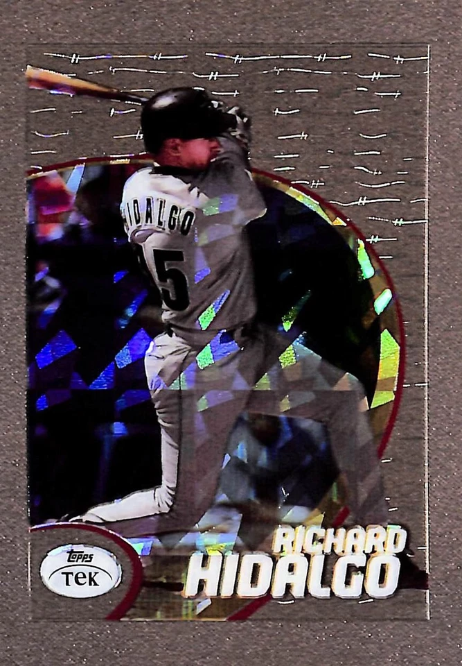 1998 Topps Tek #84 Richard Hidalgo Pattern 65 Diffractor SP  - Image 1 of 3