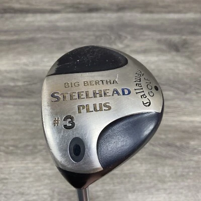 Callaway BIG BERTHA Steelhead PLUS #3 Fairway Wood Graphite Shaft Left Handed - Image 1 of 4