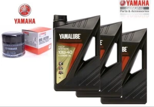 KIT TAGLIANDO YAMALUBE FS FILTRO OLIO YAMAHA MT 07 MT 09 100% SINTETICO - Foto 1 di 3