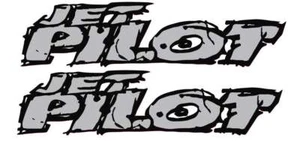 JET PILOT Decal Set of 2 Kawasaki Jet Ski JS550 JS650 JS750 Yamaha Superjet - Picture 1 of 1