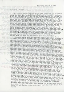 Heinz Wittehow von Brese-Winiary- TLS from 1988 (Oberst/Knight's Cross) - Picture 1 of 2