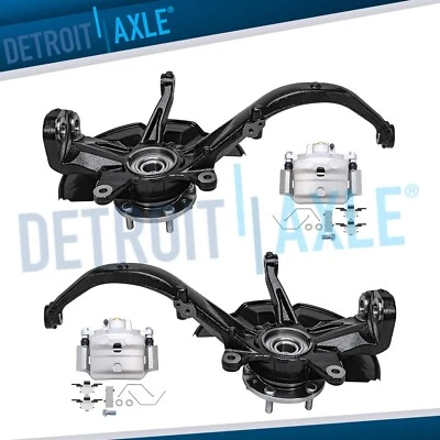 前转向关节轮毂卡钳支架适用于福特 Fusion Milan MKZ Zephyr — 第 1/4 张图片