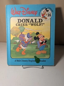 Disney Fun-to-Read Donald Cries Wolf! Hardcover Beginner Book Vol 14 - Bild 1 von 2