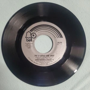 Sergio Mendes & Brasil '77 - Put a Little Love Away - 7" Single Record 1973 - Picture 1 of 4