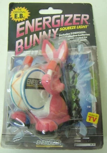 VINTAGE Energizer Bunny Squeeze Light "The Original E.B." 1990/1991 NIB - Picture 1 of 6
