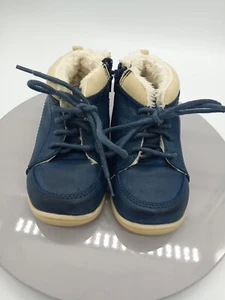 Mobility Navy Blue Toddler Boys Sz 6M Casual Walking Boot Shoes - Picture 1 of 9