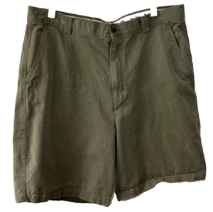 Tommy Bahama Herren 38 Relax Fit beige khaki Golf Sommer Shorts vorne flach Chino - Bild 1 von 3