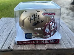 John Johnson mini football helmet signed PSA-In The Presence NEW SEALED - Picture 1 of 3