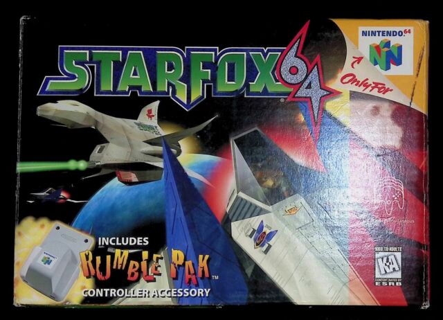 Star Fox 64 3D complete in box Nintendo 3DS starfox 45496745226