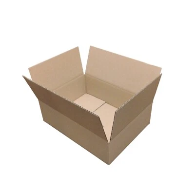 Shipping Boxes 17x12.5x5" Corrugated You Choose Quantity Free Shipping - Image 1 of 4