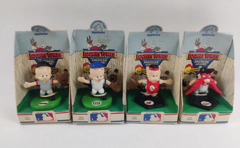 Applause Looney Tunes Baseball MLB Figurines  Lot of 4 Cover