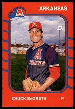 1989 Grand Slam Arkansas Travelers Chuck McGrath Arkansas Travelers #12