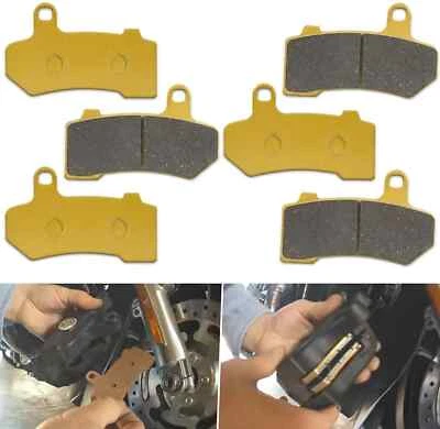 Front and Rear Brake Pads Set For 2008-2015 Harley Davidson FLHX Street Glide — 第 1/4 张图片