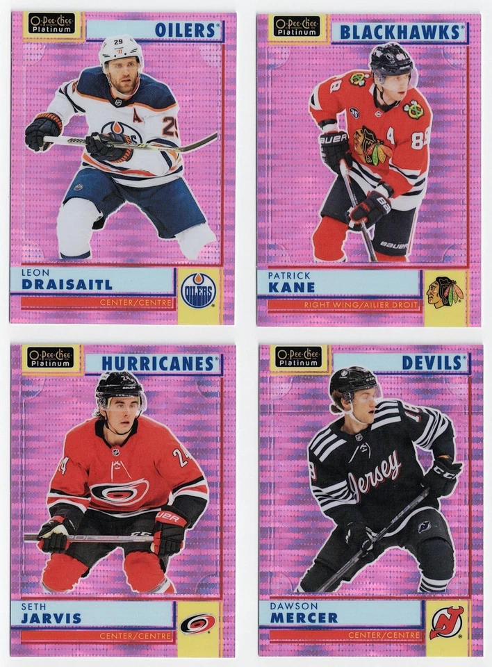 2022-23 O-Pee-Chee OPC Platinum Retro Pink Pulsar #R-1 to R-100 Pick from List - Image 1 of 1