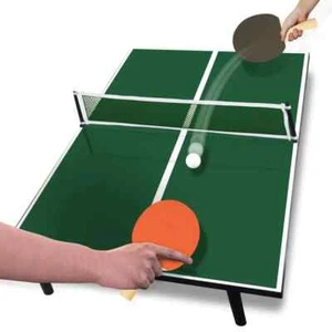 Ping-Pong Table Top Set with Ping Pong Table, Two Rackets, Two balls & Net - Picture 1 of 3
