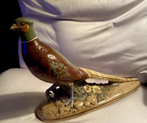 Vtg 1967 Ceramic Holland Mold Pheasant Figurine ~ 13x10x4”, EUC, Hand painted - Picture 1 of 17
